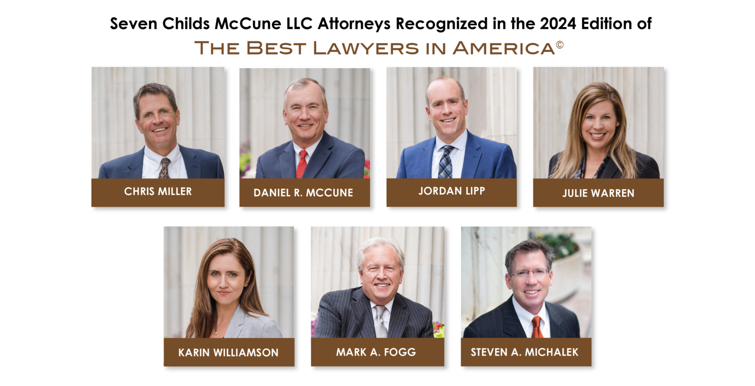 Seven Childs McCune LLC Attorneys Recognized in the 2024 Edition of THE